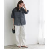 フリルネックシアーブラウス ブラウス シアー | Pierrot | 詳細画像16 