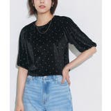 ラメドットベロアトップス ラメ ベロア | Pierrot | 詳細画像16 