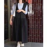 ふくれジャカードティアードジャンパースカート ジャンパースカート | Pierrot | 詳細画像24