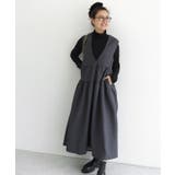 ふくれジャカードティアードジャンパースカート ジャンパースカート | Pierrot | 詳細画像30