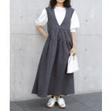 ふくれジャカードティアードジャンパースカート ジャンパースカート | Pierrot | 詳細画像31