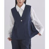 [ECLAM] ロングカフスボウタイシャツ シャツ | Pierrot | 詳細画像17 