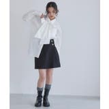 [ECLAM] ロングカフスボウタイシャツ シャツ | Pierrot | 詳細画像18 