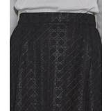 シアーチェックフレアスカート スカート フレア | Pierrot | 詳細画像4 