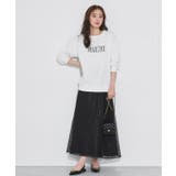 シアーチェックフレアスカート スカート フレア | Pierrot | 詳細画像25 