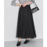 シアーチェックフレアスカート スカート フレア | Pierrot | 詳細画像17 