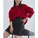 [ECLAM] 【パンツ付き】ゴールドボタンラップスコート スコート | Pierrot | 詳細画像10 