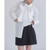 [ECLAM] 【パンツ付き】ゴールドボタンラップスコート スコート | Pierrot | 詳細画像15 