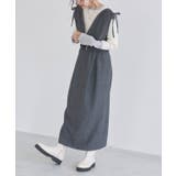 ベルト付きヘリンボーンジャンパースカート ジャンパースカート ジャンスカ | Pierrot | 詳細画像9 