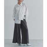 [ECLAM] フロントスリットワイドパンツ パンツ | Pierrot | 詳細画像22 