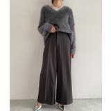 [ECLAM] フロントスリットワイドパンツ パンツ | Pierrot | 詳細画像26 