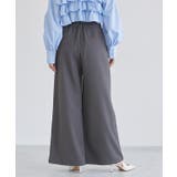 [ECLAM] フロントスリットワイドパンツ パンツ | Pierrot | 詳細画像12 