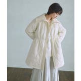 アイボリー | デザインキルトドロストコート キルティング ドロスト | Pierrot