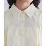 [ECLAM]キャンディースリーブタックシャツ 着映え プリーツ | Pierrot | 詳細画像8 