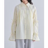 [ECLAM]キャンディースリーブタックシャツ 着映え プリーツ | Pierrot | 詳細画像10 