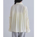 [ECLAM]キャンディースリーブタックシャツ 着映え プリーツ | Pierrot | 詳細画像12 