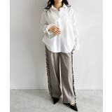 [ECLAM]キャンディースリーブタックシャツ 着映え プリーツ | Pierrot | 詳細画像29 