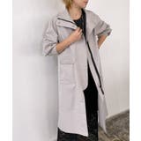 [RASW]スタンドカラーロングライトコート ロングコート ウエスト | Pierrot | 詳細画像32 