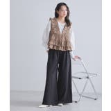 [ECLAM]フリルギャザーベスト フリル 肩 | Pierrot | 詳細画像16 