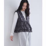 [ECLAM]フリルギャザーベスト フリル 肩 | Pierrot | 詳細画像19 