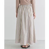 チェックフレアスカート クラシカル ギンガム | Pierrot | 詳細画像8