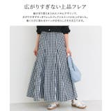 チェックフレアスカート クラシカル ギンガム | Pierrot | 詳細画像3