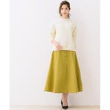 綿プリペラ フレアロングスカートフレアスカート ウエストゴム ロング丈 フロン | Pierrot | 詳細画像10 