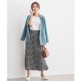 花柄スカート フレアスカート 花柄 ロング丈 ボトムス  スカート ロング | Pierrot | 詳細画像9 