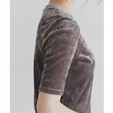 [ECLAM] シアーベロアカットソー カットソー | Pierrot | 詳細画像7 