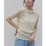 [ECLAM] シアーベロアカットソー カットソー | Pierrot | 詳細画像21 