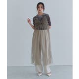 [ECLAM] シアーベロアカットソー カットソー | Pierrot | 詳細画像18 