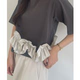 [ECLAM] フリルドッキングトップス カットソー | Pierrot | 詳細画像24 