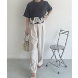 [ECLAM] フリルドッキングトップス カットソー | Pierrot | 詳細画像25 