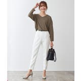 サイドスリットVネックロンT ロンT ロングTシャツ カットソー Tシャツ | Pierrot | 詳細画像8