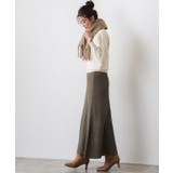 ロングニットスカート スカート ニットスカート フレアスカート ニット ロング | Pierrot | 詳細画像5 