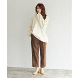 ウールタッチボックスパンツ パンツ ウエストパンツ タックパンツ ボックス | Pierrot | 詳細画像10