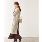 バックスリットロングトップス ワンピース ニットワンピース ロングトップス T | Pierrot | 詳細画像8 