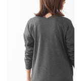 ポンチ素材長袖Vネックワンピース ワンピース ドロップショルダー Vネック | Pierrot | 詳細画像6