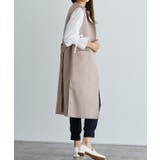 ダブルフェイスベルト付きロングジレ ジレ ロング | Pierrot | 詳細画像9