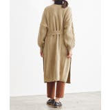 ケーブルロングカーディガン ケーブルニット ニットカーディガン ロングカー | Pierrot | 詳細画像9 