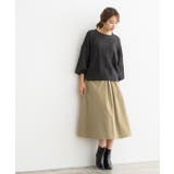 ラップ風フレアスカート スカート フレアスカート ラップスカート ミモレスカー | Pierrot | 詳細画像10 