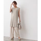 ロングリブニットセットアップ ロング リブ ニット リブニット ニットパンツ | Pierrot | 詳細画像8 