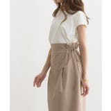 サイドリボンナロースカート スカート 綿混 ロングスカート リボン | Pierrot | 詳細画像23 