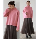 選べる2ネッククロップド丈ニット ニット セーター | Pierrot | 詳細画像25 