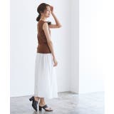 コットンギャザーロングスカート ロングスカート フレアスカート コットン | Pierrot | 詳細画像8 