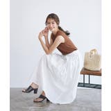 コットンギャザーロングスカート ロングスカート フレアスカート コットン | Pierrot | 詳細画像10 