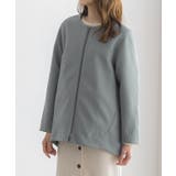 ノーカラーショートコート コート 秋 | Pierrot | 詳細画像7 