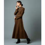 【RASW】総針ニットフレアワンピース ワンピース ワンピ 総針編み ニット | Pierrot | 詳細画像18