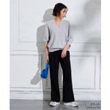 ハイストレッチスリットイージーパンツ パンツ ストレッチ | Pierrot | 詳細画像32