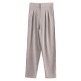 グレージュ | タックテーパードパンツ パンツ タック テーパード テーパードパンツ | Pierrot